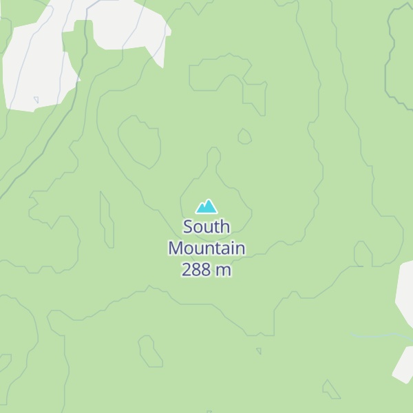 Map of South Mountain