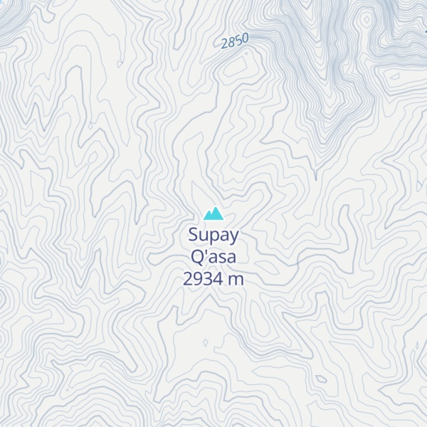 Map of Supay Q'asa