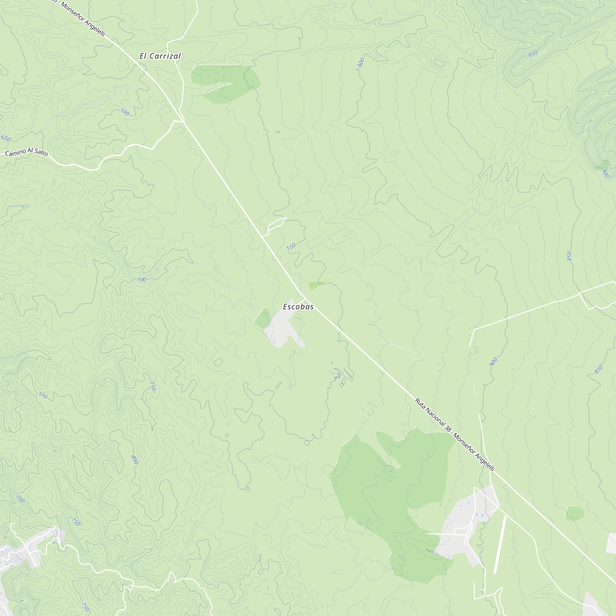 Ruta del carrizal map