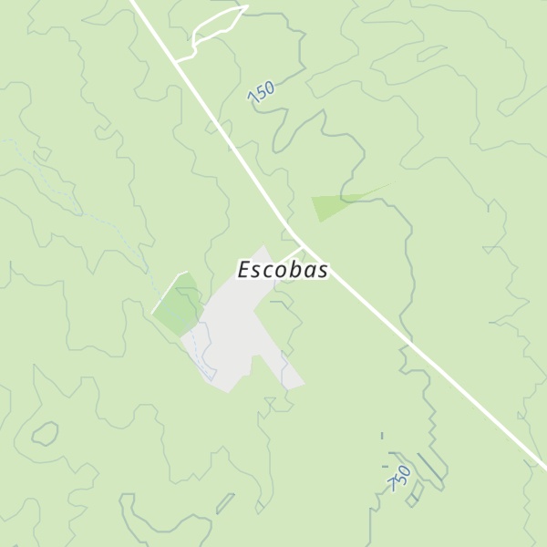 Map of Cabañas el carrizal