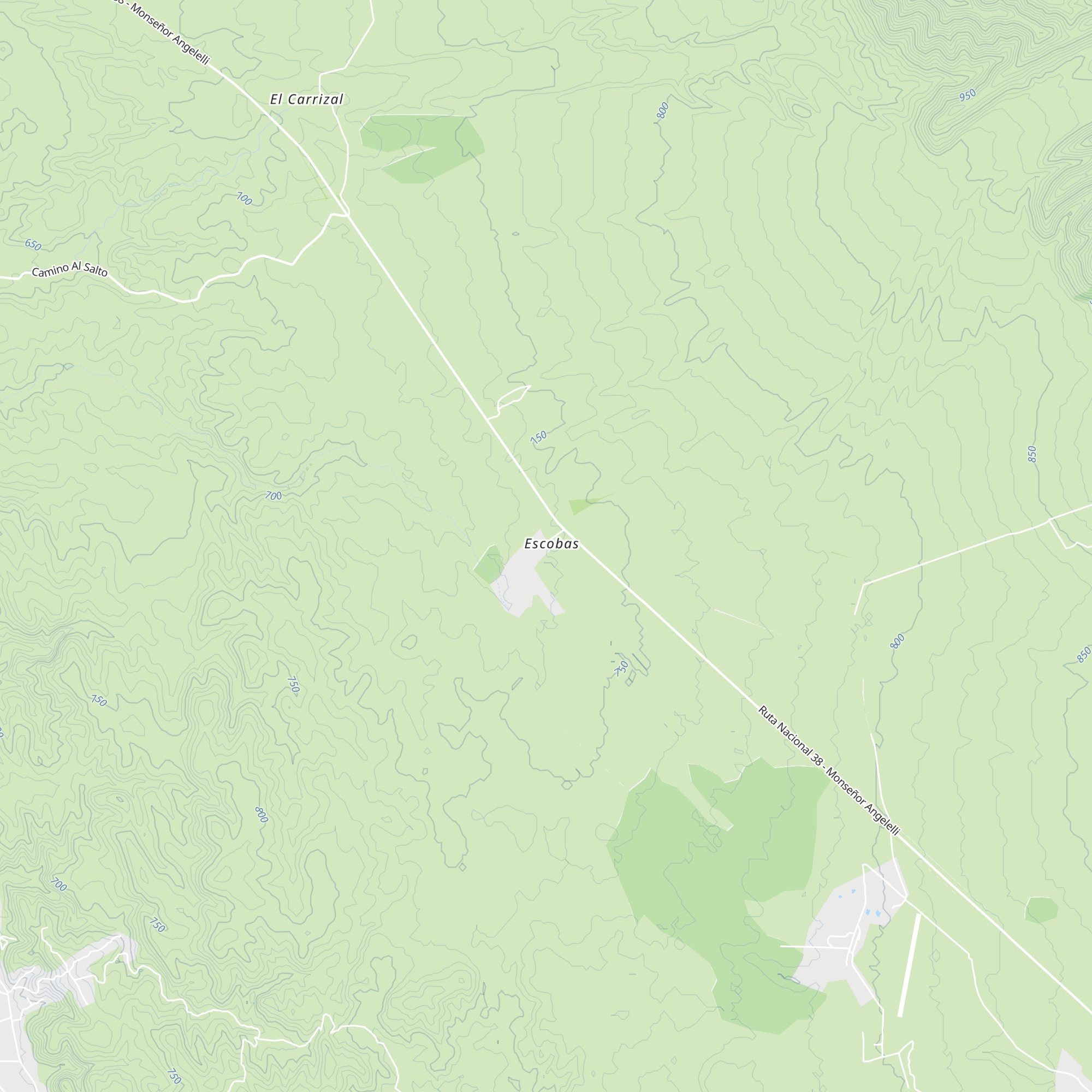 Cabañas el carrizal map
