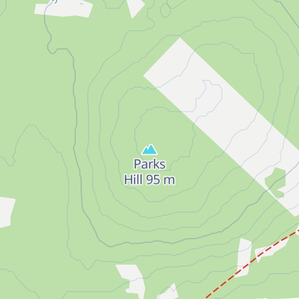 Map of Parks Hill