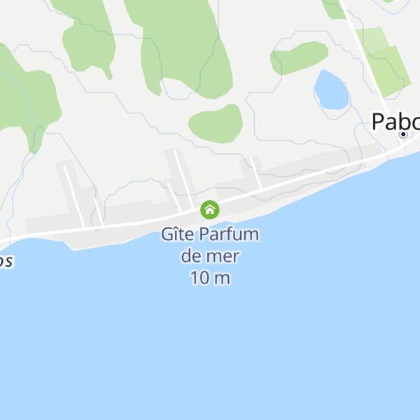 Map of Gîte Parfum de mer
