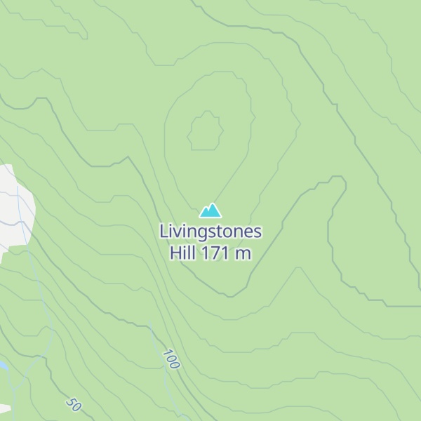 Map of Livingstones Hill