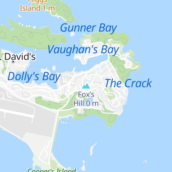 Map of Fox’s Hill