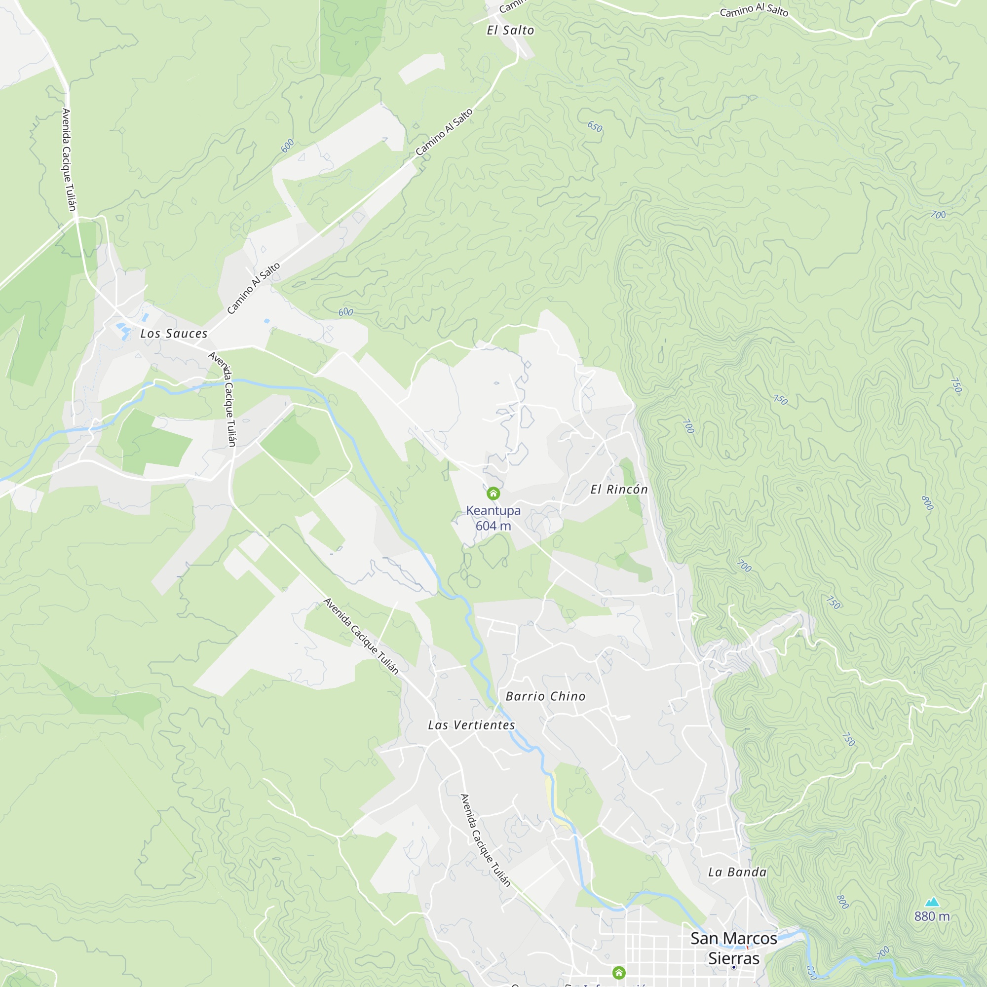 Keantupa map