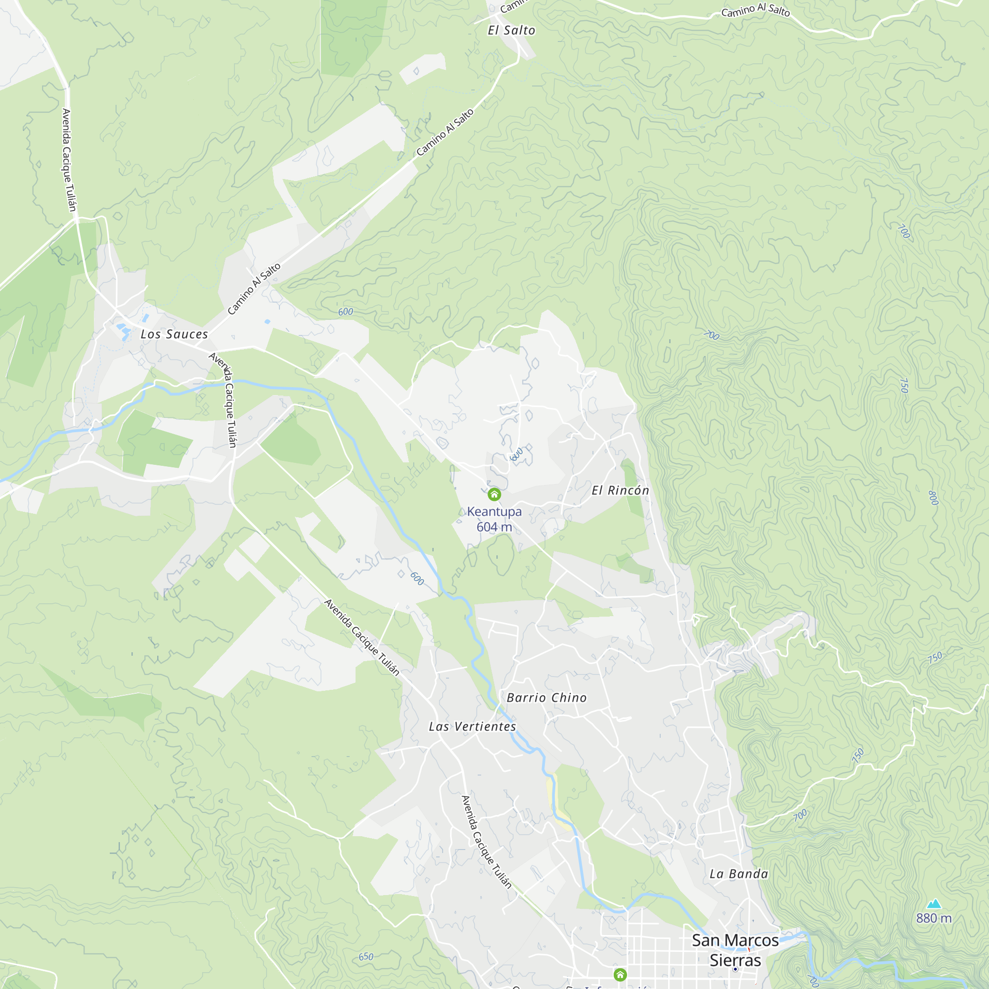 Keantupa map