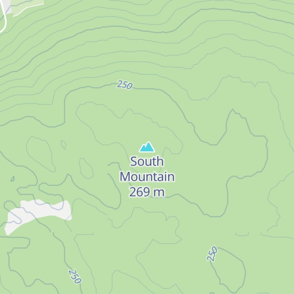 Map of South Mountain