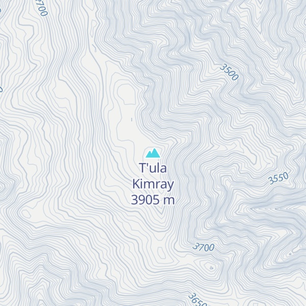 Map of T'ula Kimray