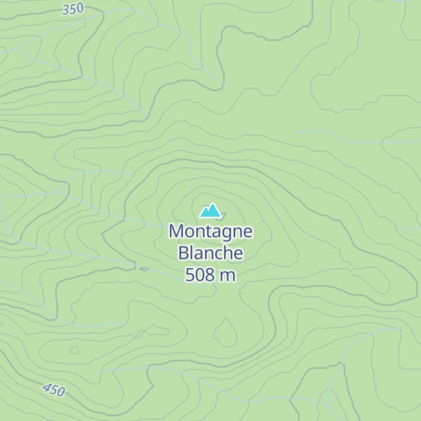 Map of Montagne Blanche