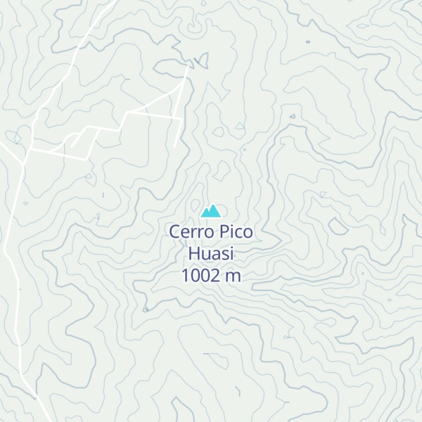 Map of Cerro Pico Huasi