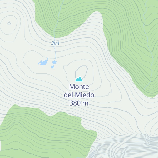 Map of Monte del Miedo