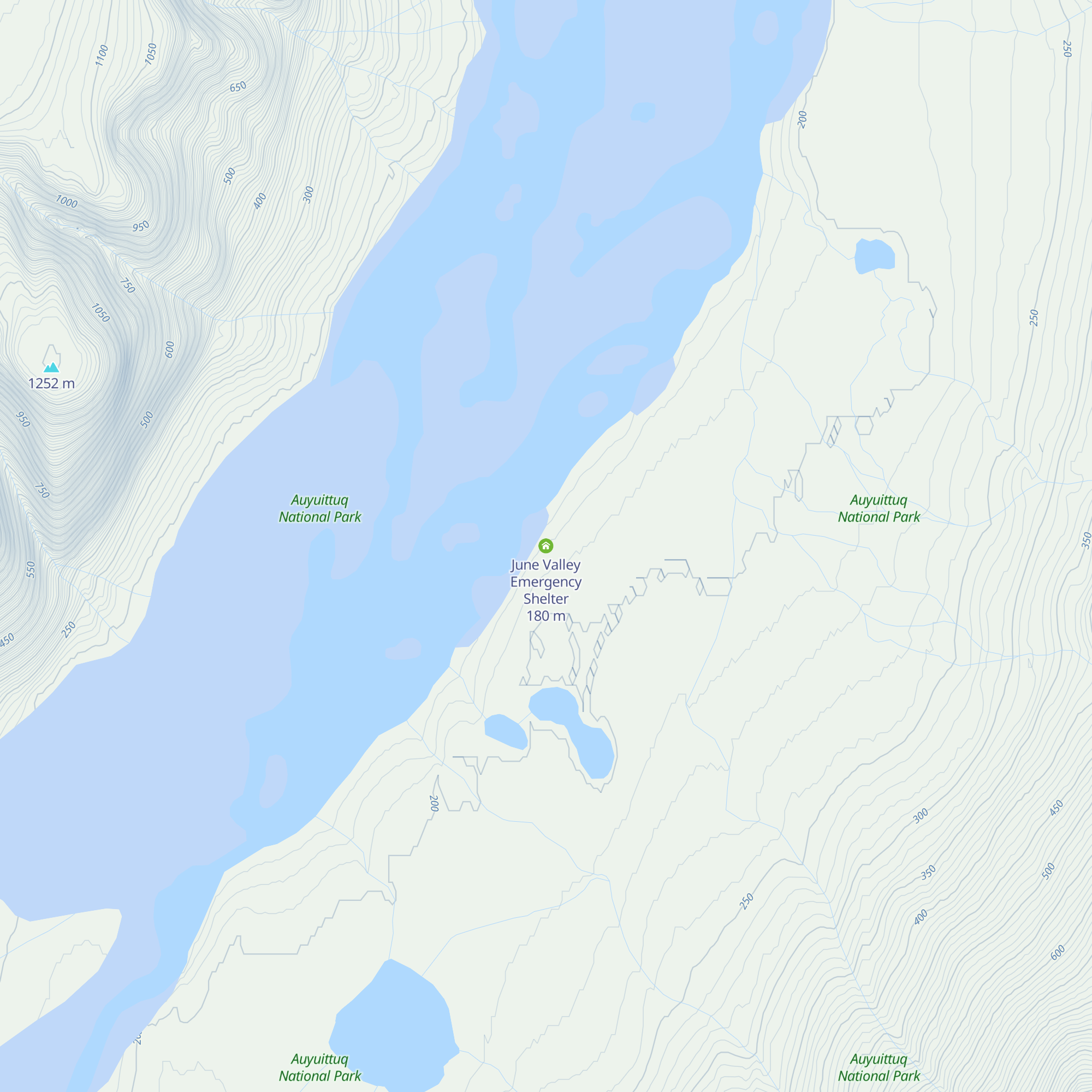 June Valley Emergency Shelter map