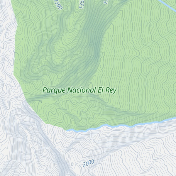 Map of Cerro Maldonado
