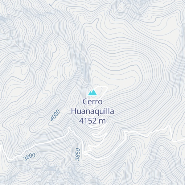 Map of Cerro Huanaquilla