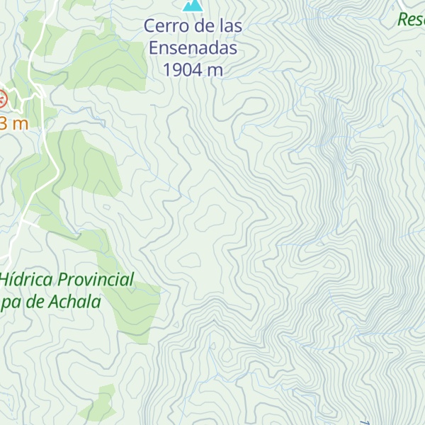 Map of Cerro Condorhuasi