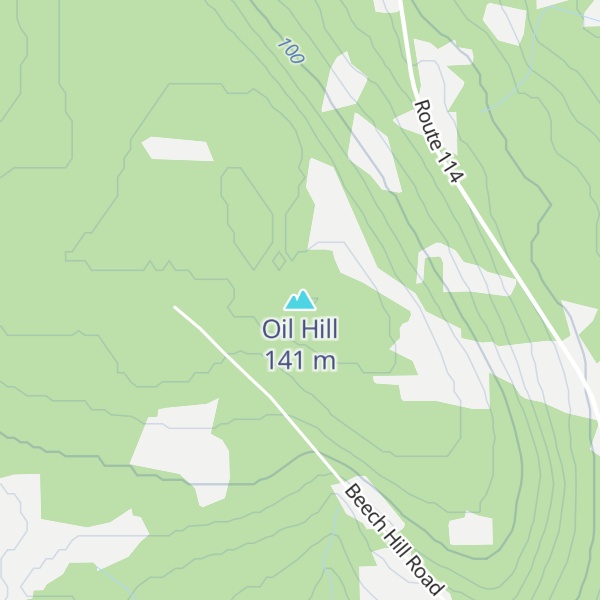Map of Oil Hill