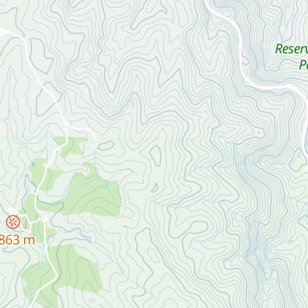 Map of Cerro de las Ensenadas