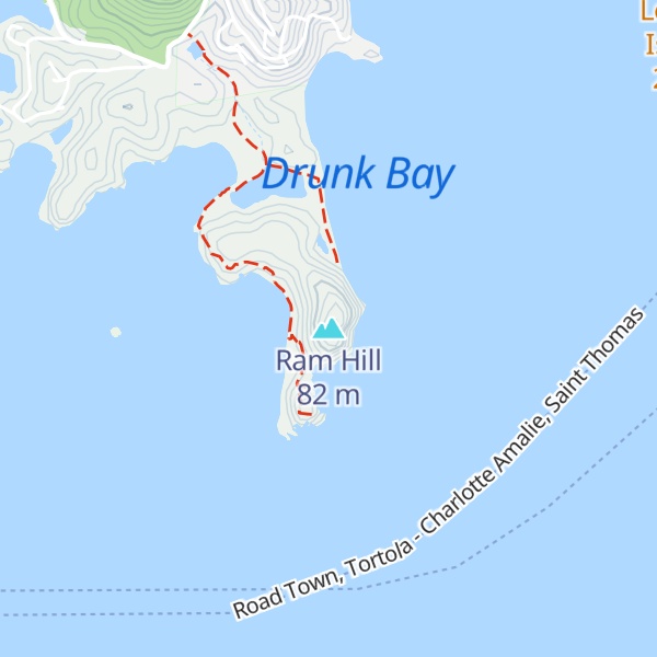 Map of Ram Hill