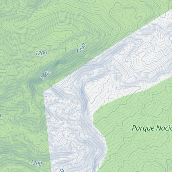 Map of Cerro Cresto de Galli