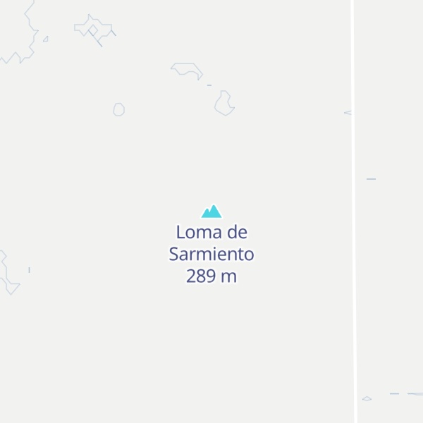 Map of Loma de Sarmiento
