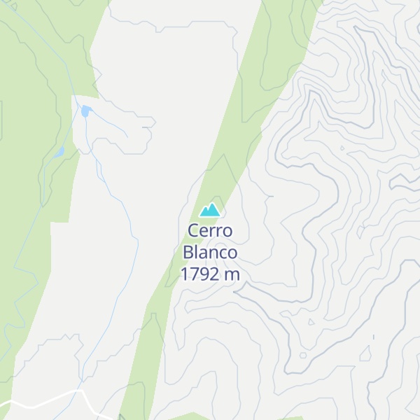 Map of Cerro Blanco