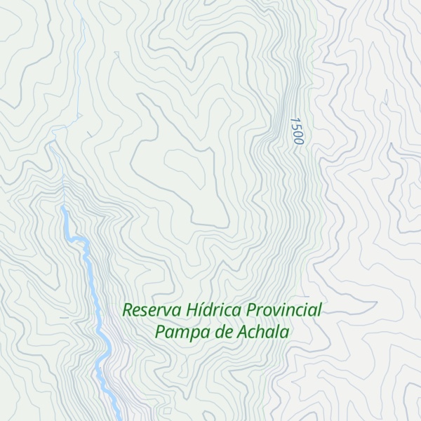 Map of Cerro El Mogote