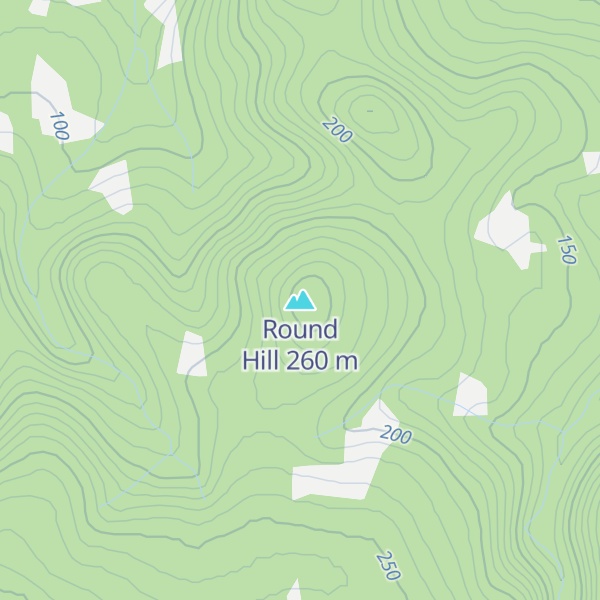 Map of Round Hill