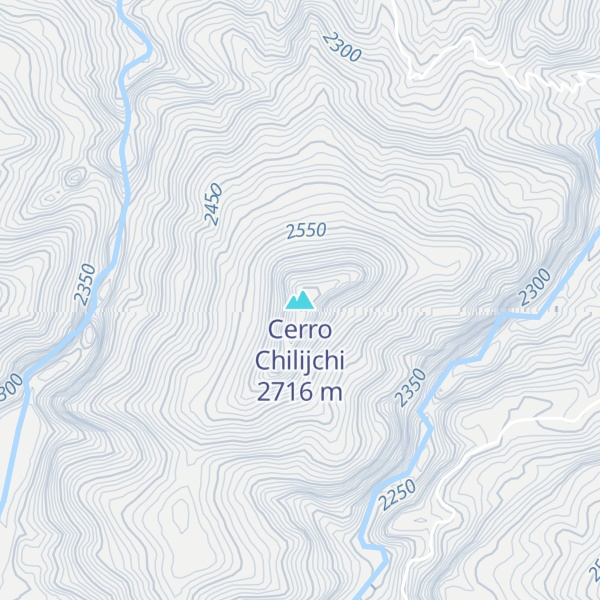 Map of Cerro Chilijchi