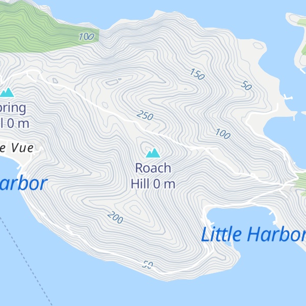 Map of Roach Hill