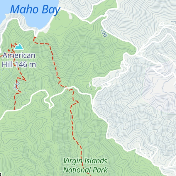 Map of Mamey Peak
