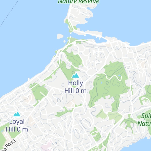 Map of Holly Hill