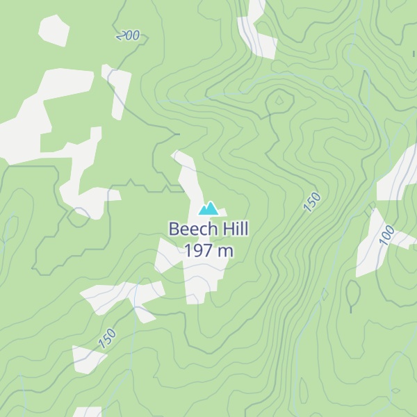 Map of Beech Hill
