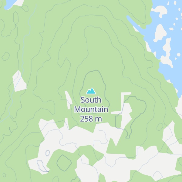 Map of South Mountain