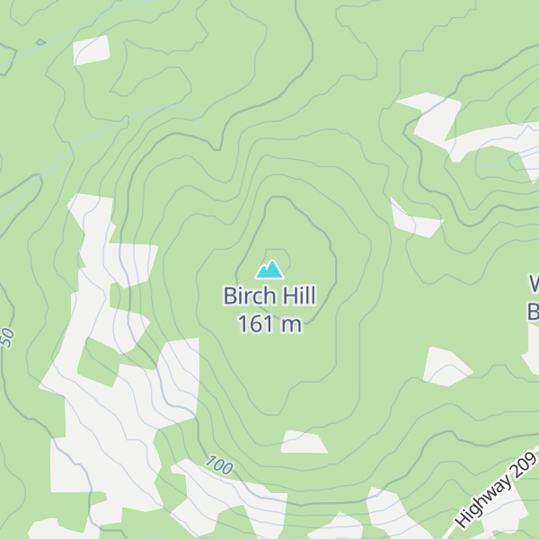 Map of Birch Hill