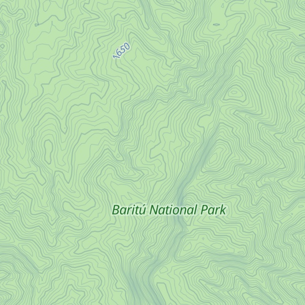 Map of Cerro Porongal