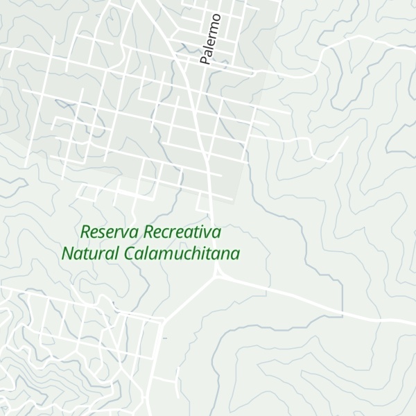 Map of Cabañas Puesto Potrillos
