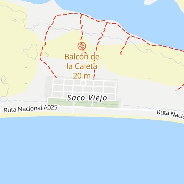 Map of Cabañas Sol del Este