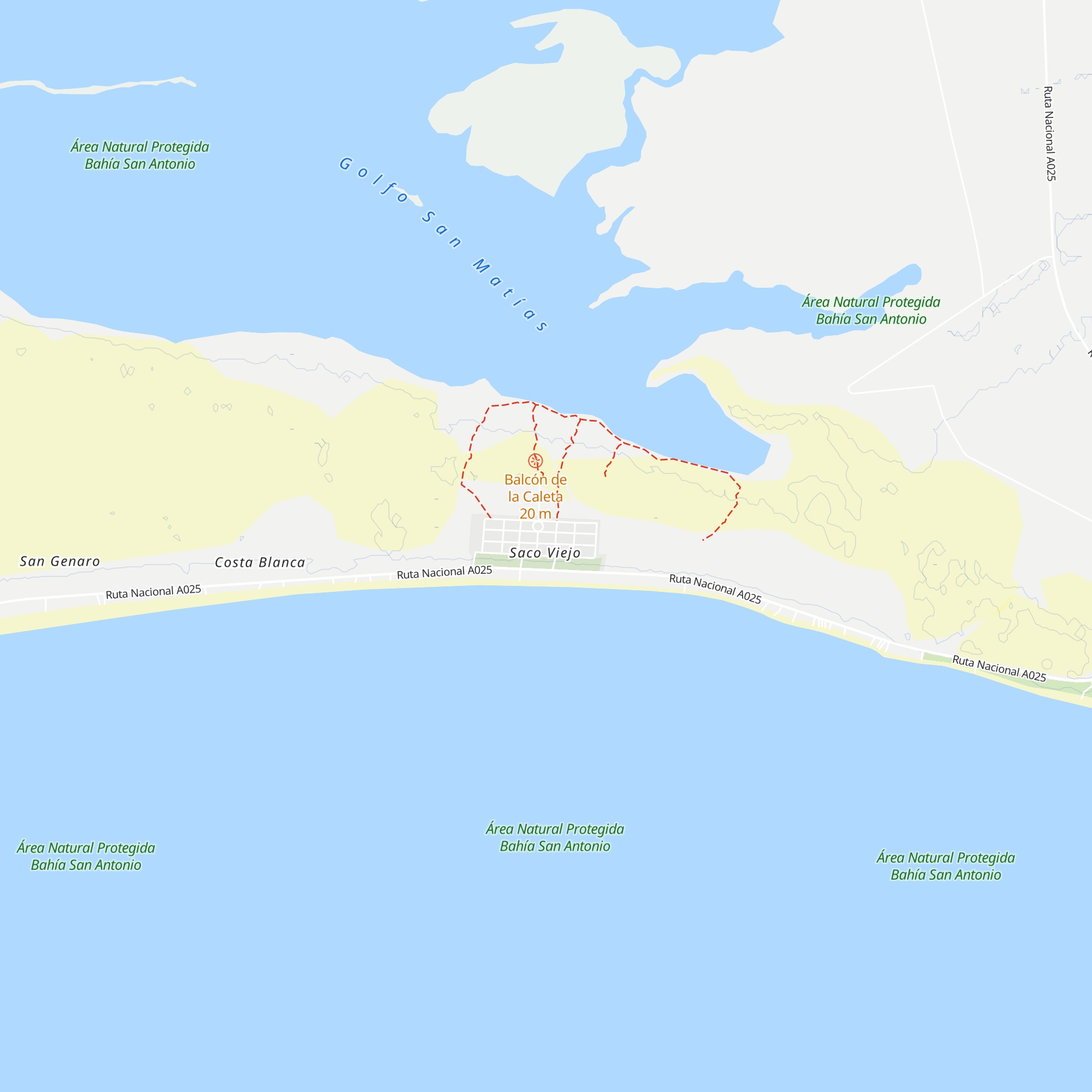 Cabañas Francas del Este map