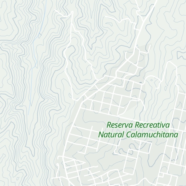 Map of Refugios del Champaqui