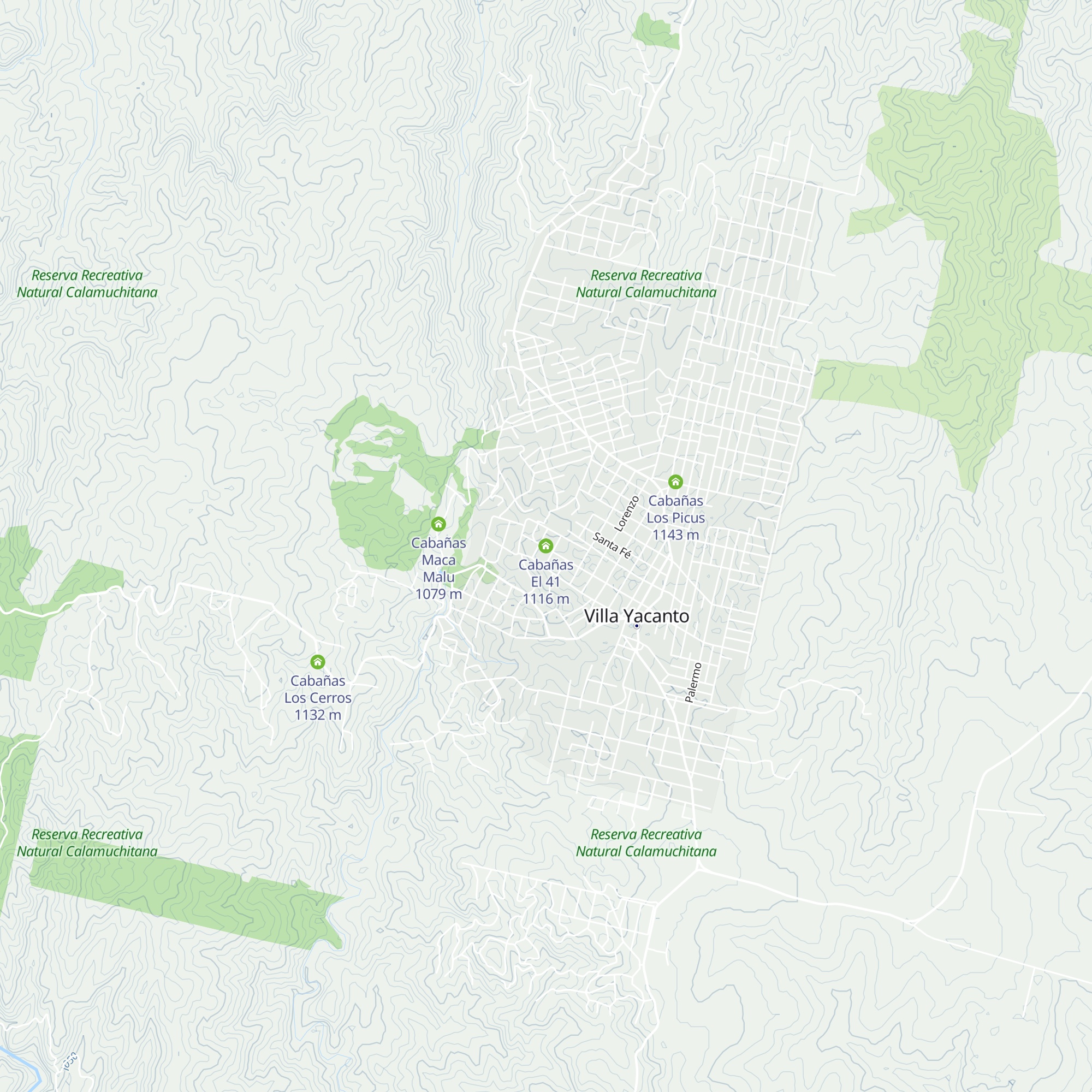 Cabañas El 41 map