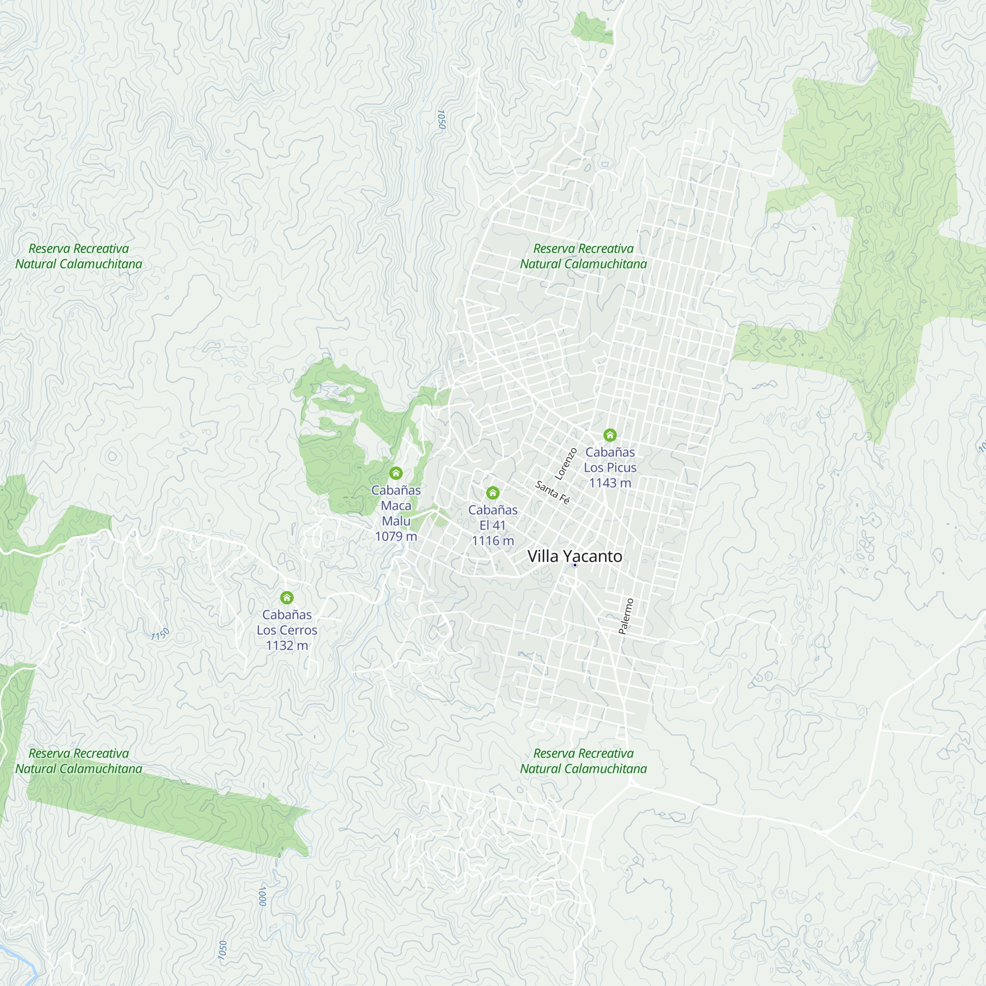 Cabañas El 41 map