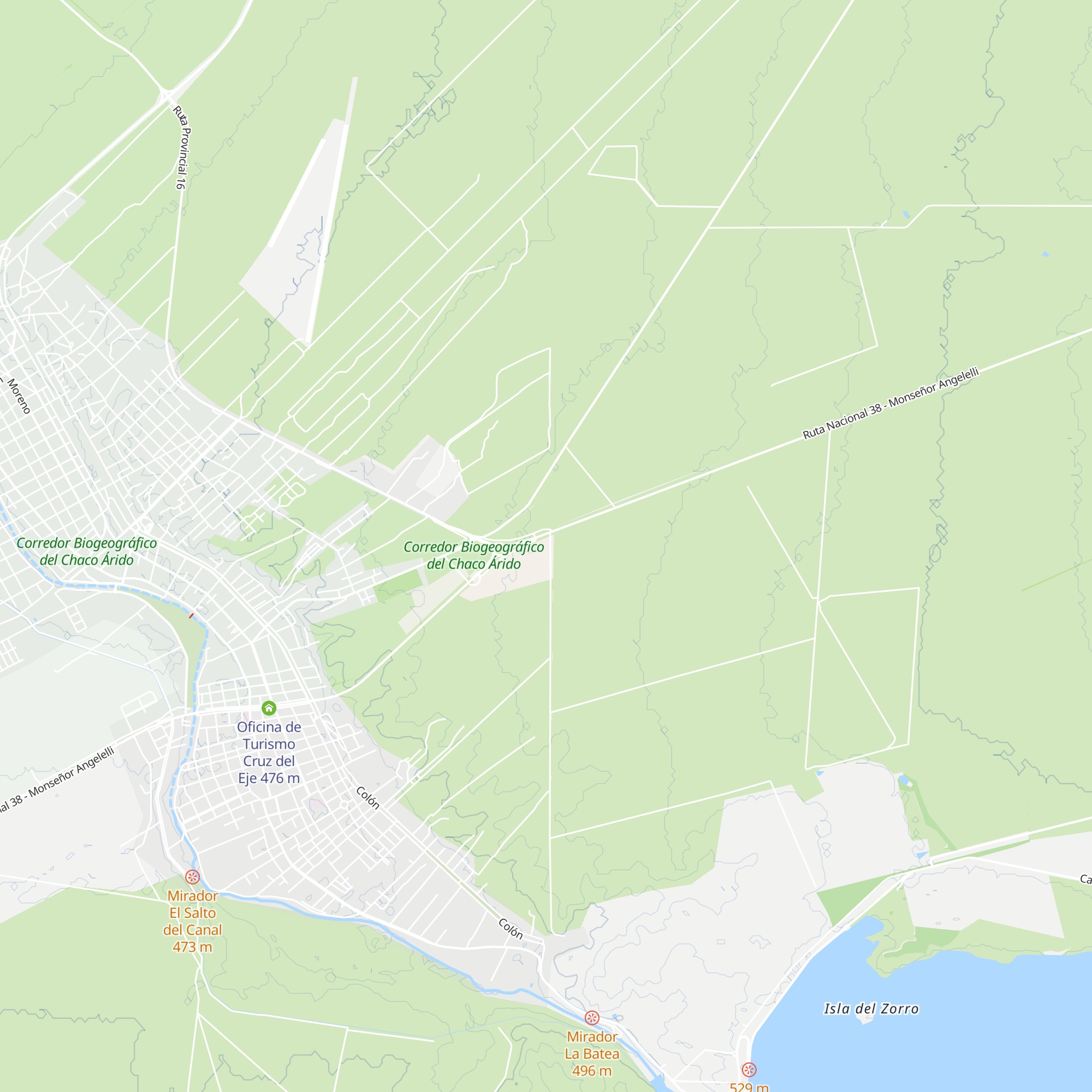 Cabañas "Los Abuelos del Sol" map