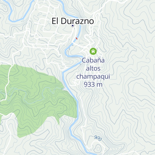 Map of Cabaña Rundun
