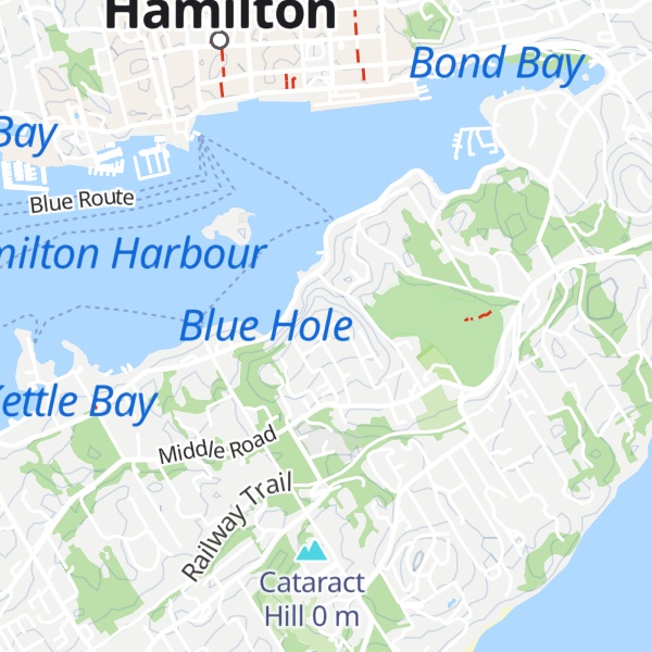 Map of Bostock Hill