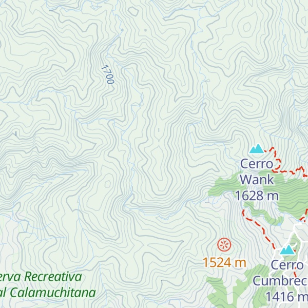 Map of Loma de la Bolsa