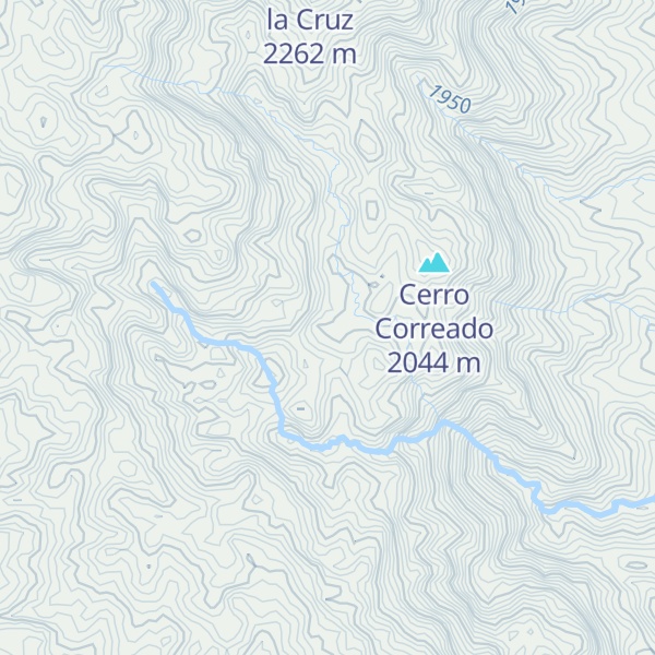 Map of Refugio Buse Grawitz
