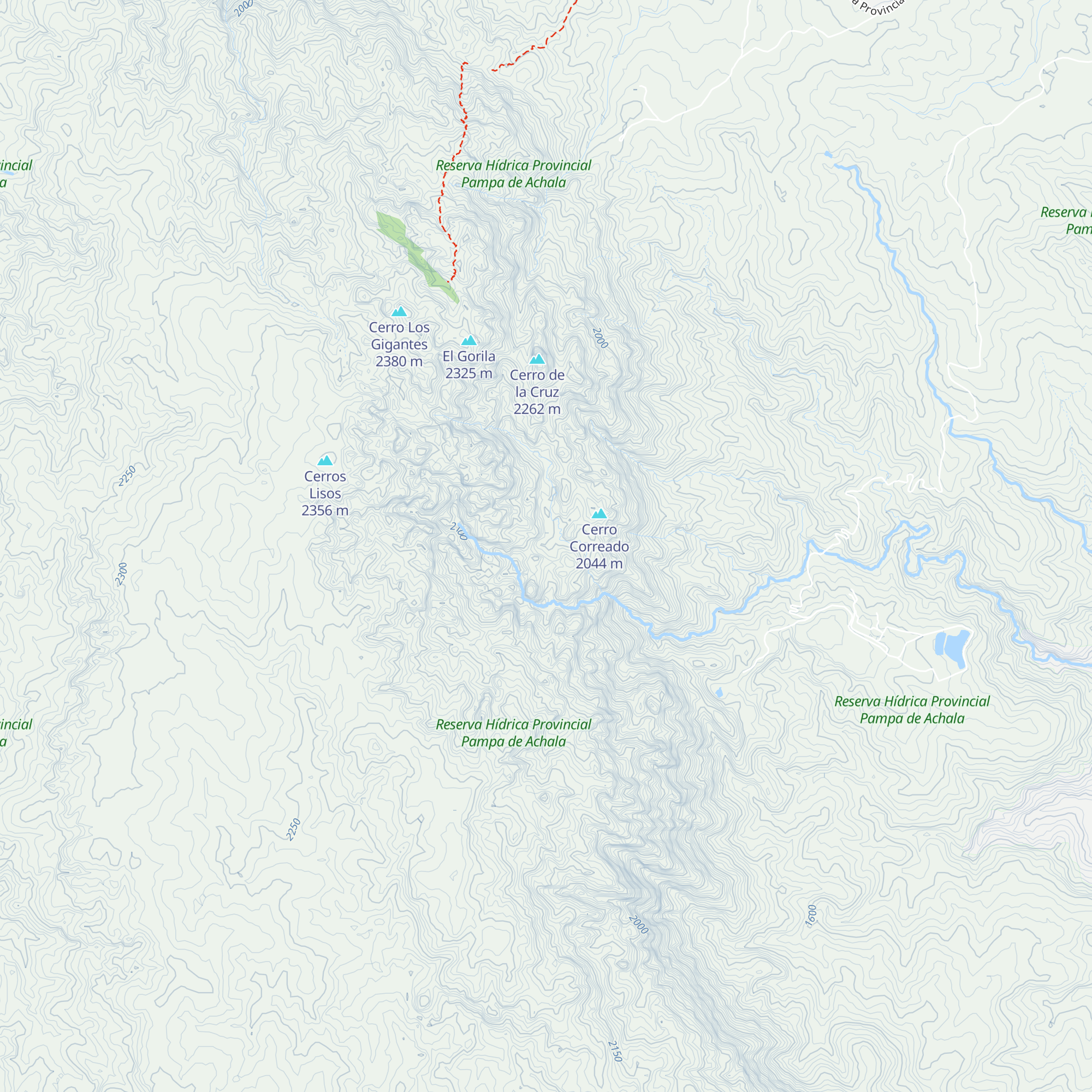 Refugio Buse Grawitz map
