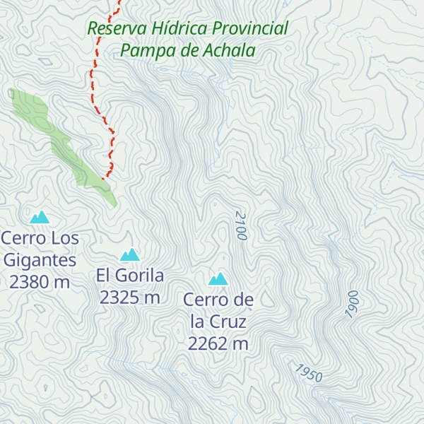 Map of Mogote Zuriaga