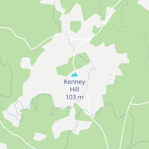 Map of Kenney Hill